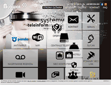 Tablet Screenshot of blower.com.pl